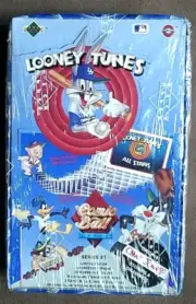 1990 Upper Deck Looney Tunes Comic Ball Series 1 Factory Sealed Box ~ 36 Packs