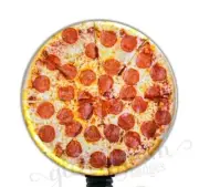 Pizza Badge Reel, Pizza Retractable Badge Holder, Pizza Badge Clip, Pizza 5992