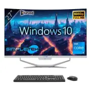 Aio All IN One I5 2.5ghz 27 " Curved 16gb 120gb Win10 PC Computer Fixed _