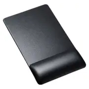 Sanwa Supply Mouse Pad with Wrist Rest Leather-like Material Standard Height