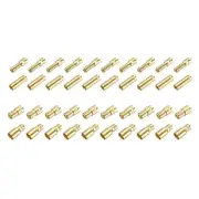 20 Pairs Banana Plugs Connector 5mm/6mm Male Female Banana Plug