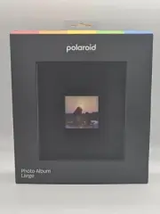 Polaroid Photo Album - Black - Large Photo Album for Polaroid i-Type, 600, an