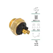 Tridon Thermo Fan Switch for Audi 100 C2 43 2.1L 5cyl 100kW WC 1977-1982 TFS102