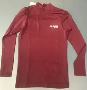 New McDavid Premium Longsleeve Compression Shirt, Model 894, Adult, Maroon