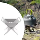 Outdoor Fire Pit Camping Fire Pit Cooking Portable Outdoor Titanium Alloy BBQ