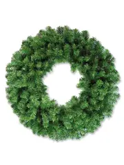 Giant Balsam Pine Needle Christmas Wreath With 354 Tips - 90cm