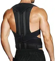 Back Corrector Adult Support Shoulder Lumbar Brace Care Corset Belt Tools