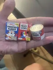 Zuru Mini Brands RETRO Froot Loops Frosted Flakes Dinty Moore Toy