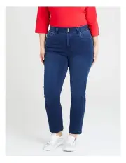 [Taking Shape] The Luxe Looker Jeans in Mid Blue
