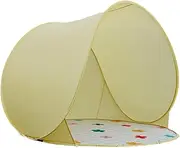 TENOL Beach Tent Kids Play Tent Automatic Games with Carrying Bag Sun Shelter Quick Setup for Birthday Backyard Carnivals