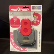 MINI 8 PUNCH WE R MEMORY KEEPERS 6 INCH FLOWER PAPER PUNCH CRAFTS CARDS - NIB