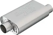 BORLA 400844 CrateMuffler for Chevrolet Small Block High Output 350/383/ 406 CID V8 3" Offset/Offset 14" x 4.35" x 9.10" Body ATAK.