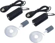 2 Sets Mini USB Fish Tank Aquarium Air Pump Super Silent Oxygen Air Pump Air