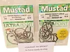 2 pkgs of 10 Mustad 39940 Demon Perfect Circle 6/0 1X STRONG fishing hooks