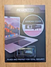 Boston Scientific webcam camera cover shutter slider protect privacy security