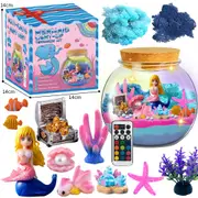 Christmas decoration mermaid micro landscape