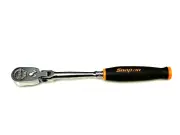 Snap On Tools NEW THLF72O 1/4" Drive Power ORANGE Long Flex Head Ratchet USA