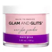 Glam And Glits Back To Basics - Dark Pink 109g - Nail Acrylic Powder