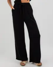 [Mooloola] Mooloola Women's Laguna Pants in Black Size 6 6 Black