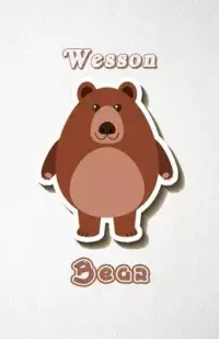 在飛比找博客來優惠-Wesson Bear A5 Lined Notebook 