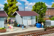 Faller 120301 - 1/87/H0 Waiting Rooms - New
