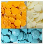 YOGHURT VANILLA, BLUE, ORANGE DROPS 3kg 100% Aust -Dog Treats - Free Post