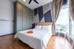 史里肯邦安/巴拉空的3臥室公寓 - 1200平方公尺/2間專用衛浴F2 Nordic Style 3BR Wifi Luxury @Flora One South