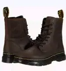 Dr. Martens Unisex Combs Leather Casual Boots, Brown, Sz: Women 5/Men 4 NIB