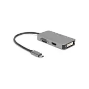 Rocstor Y10A268-B1 ROCSTOR PREMIUM USB C TO HDMI 2.0 OR DISPLAYPORT 1.4A MONITOR