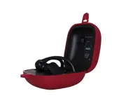 Silicone Headset Cover Wireless Headset Storage Pack for Powerbeats Pro - WINE RED
