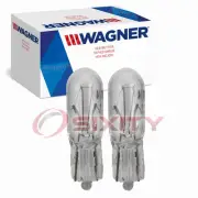 2 pc Wagner Vanity Mirror Light Bulbs for 2018 Nissan Leaf Electrical kf (for: Nissan)