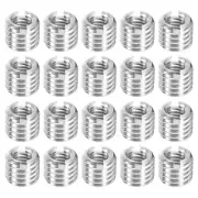50Pcs Threaded Inserts, M5-0.8x7 & M8-1.25x7 Thread Repair Insert