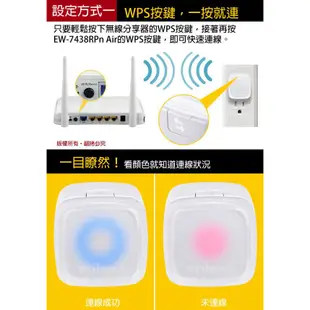 訊舟 EW-7438RPn Air N300 Wi-Fi無線訊號延伸器 現貨 蝦皮直送