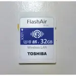 TOSHIBA 32G FLASHAIR W-04 第四代 SDHC WIFI 記憶卡