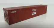 Atlas (N) Set #2 ZIM 40' Standard Height Container 3-Pack (50004169) FREE SHIP