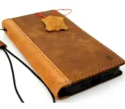 Genuine Full Leather Case For Apple iPhone 13 Mini Wallet Vintage Cards Cover De