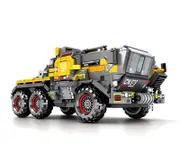 Military Cargo Truck Model Building Blocks