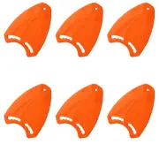 6X Orange Swim Board EVA Back Float Kickboard Training Aid Plate Surf6583