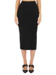 [Alexander McQueen] Alexander McQueen-Knit Pencil Skirt-Donna M