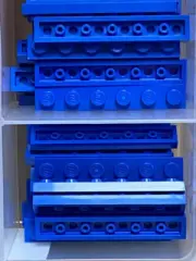 LEGO Parts - Blue Plate 1 x 6 - No 3666 - QTY 40