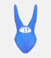 [Jade Swim] Jade Swim Cava cutout swimsuit AU 8 blue