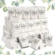 100 Pack Wedding for Your Happy Tears Tissues Packs Guests 3 Ply Pocket Size ...
