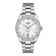 Tissot PR 100 Quartz Movement 36 MM SS White Dial Watch T101.910.11.116.00