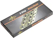 525 Chain 120 Links With Connecting Master Link, X-Ring Gold