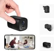 Wireless Security Camera WiFi, UCOCARE Home Security Camera Indoor, Longer Battery Life, 2MP/1080P Wire-Free Portable, Smart Human Detection, 160° Viewing Angle, 2-Way Talk, 10M Night Vision