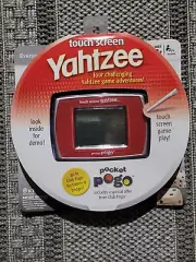 Touch Screen Yahtzee Pocket Pogo Handheld Electronic Game Hasbro 2009 Sealed
