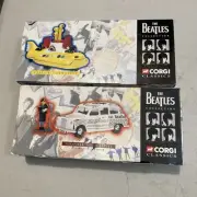 The Beatles Yellow Submarine & Taxi Corgi Classics Collectible