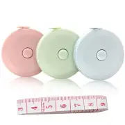 3 Packs Retractable Tape Measure + 1PCS Soft Boby Measuring Tape for Body