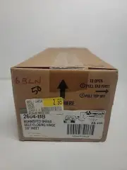 *25 PACK* Amerock BP2604-BB Burnished Brass 3/8" Inset Self-Latching Knife Hinge