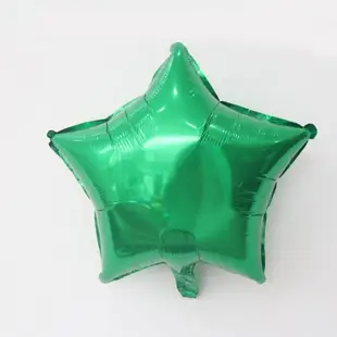 18寸五角星鋁膜氣球金屬鋁箔氣球生日結婚房裝飾馬卡龍色星星氣球